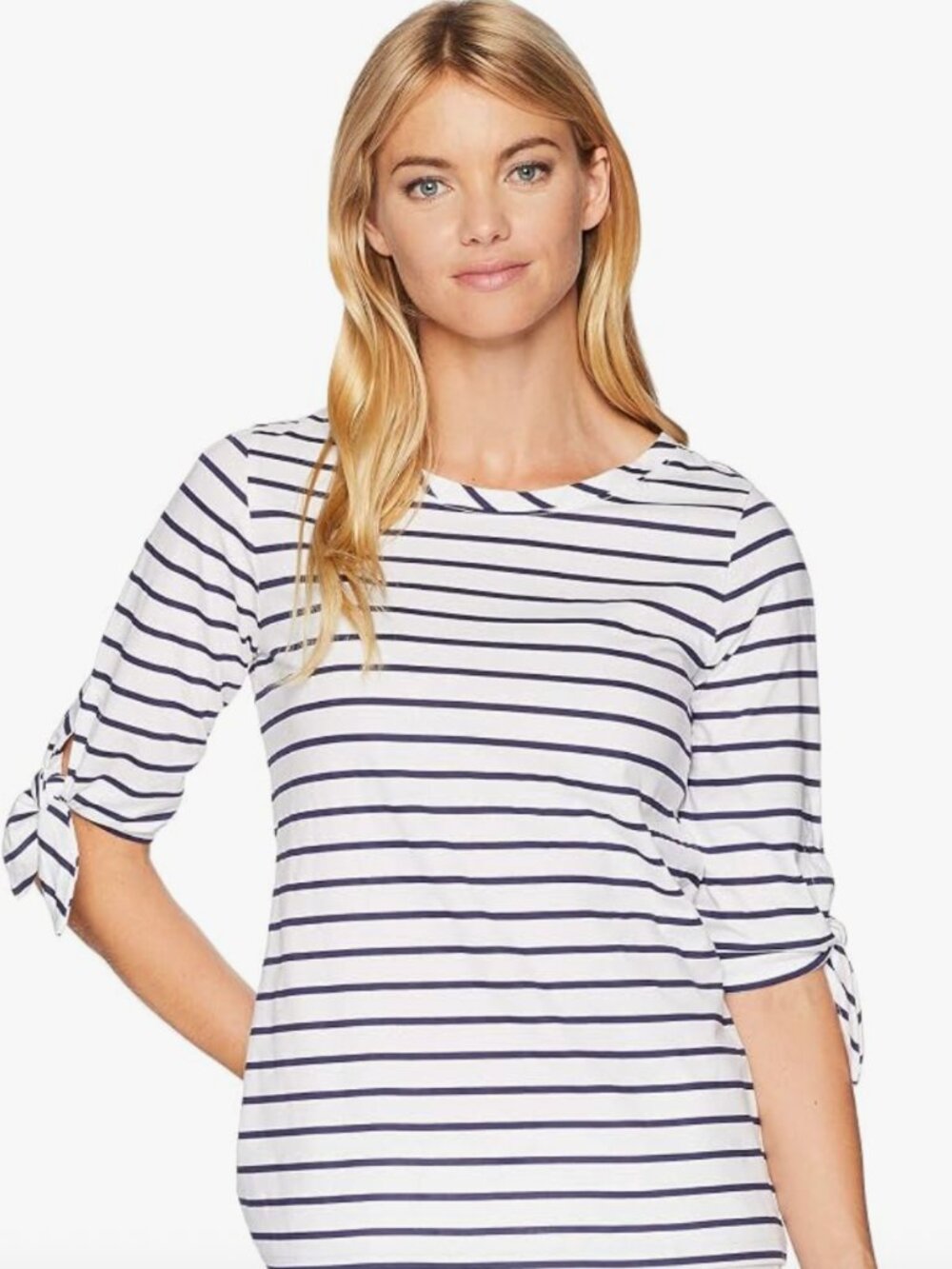 New with Tags Lilly Pulitzer Preston Top in Bright Navy Mystic Stripe